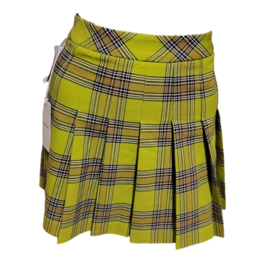Sunday Best Green Plaid Skirt Size 00